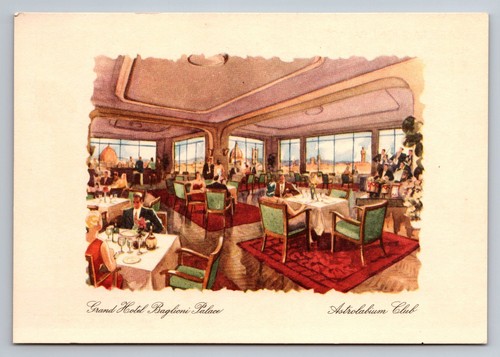 Cartolina epoca grand hotel - cartolina,