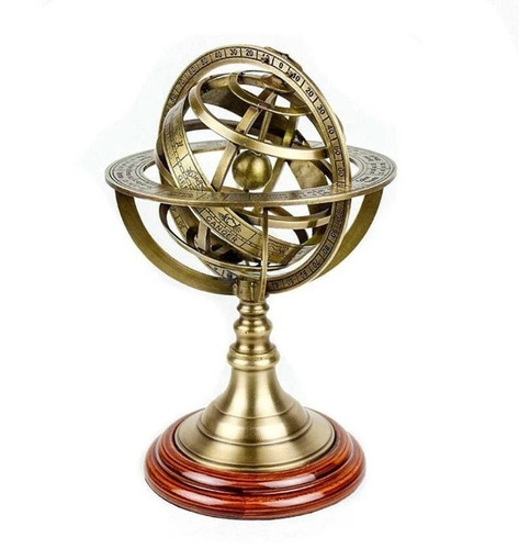 Sfera armillare ottone