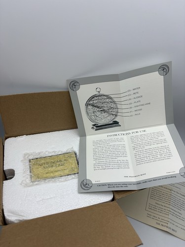 Franklin mint 1987 astrolabio - 1987,